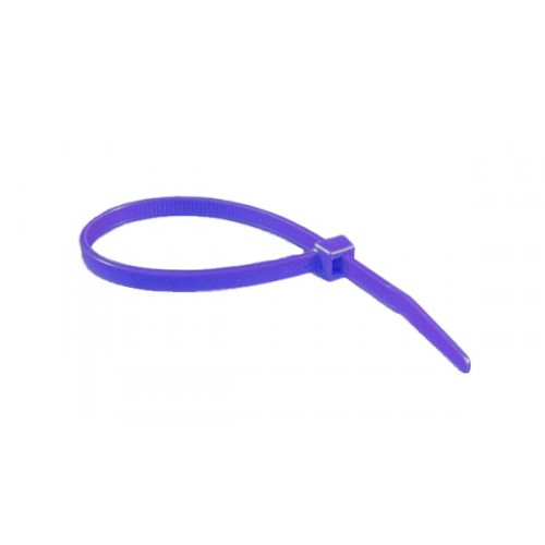 6" 40lb Purple Cable Ties 100/bag Part # C6-40-Purple 1