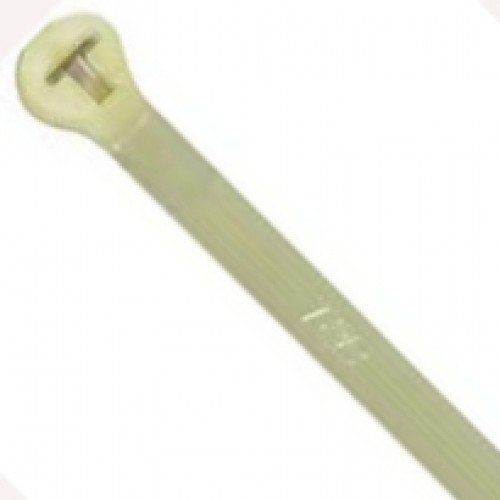 TYH26M Cable Tie 30lb 11" Green Heat-Stabilized with Stainless Steel Locking Device